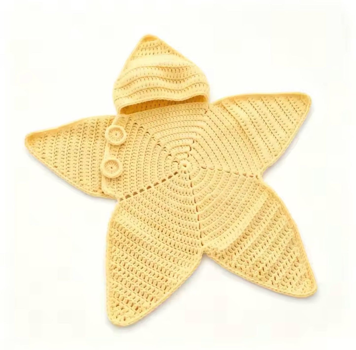 Funny Costume for Babies – Plush Halloween Star Outfit with Hat