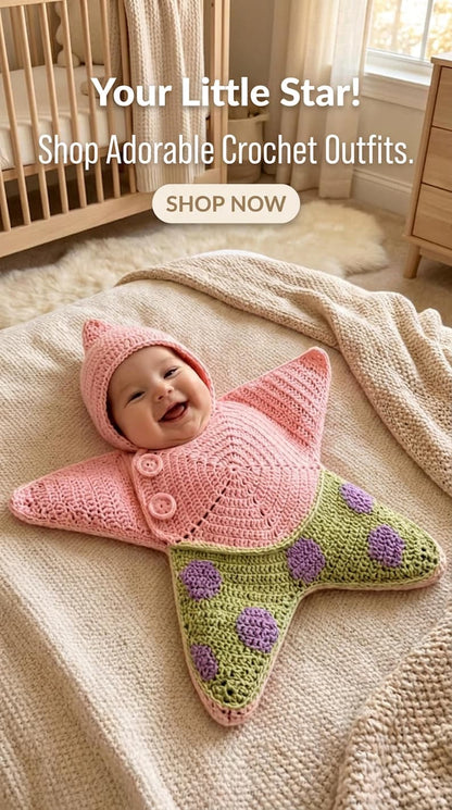 Funny Costume for Babies – Plush Halloween Star Outfit with Hat