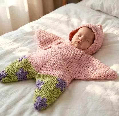 Funny Costume for Babies – Plush Halloween Star Outfit with Hat
