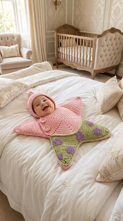 Funny Costume for Babies – Plush Halloween Star Outfit with Hat
