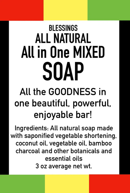 All in One Mixed Soap – Powerful Multi-Blend Natural Bar