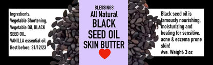 Blackseed Oil Skin Butter – Nourishing & Healing Natural Body Butter