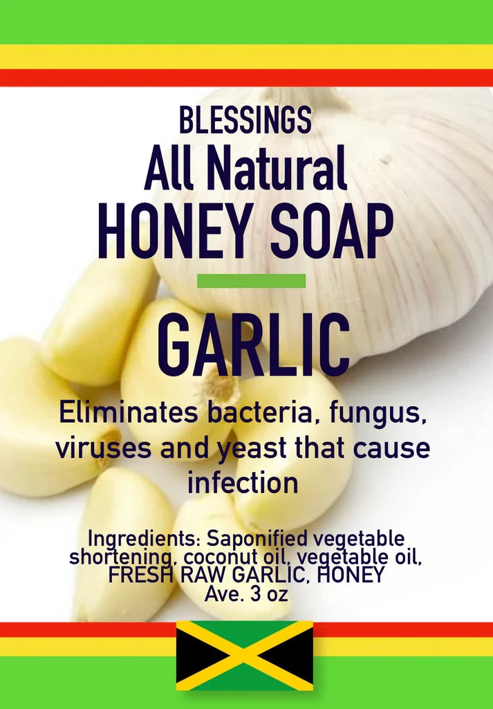 Honey Garlic Soap Bar