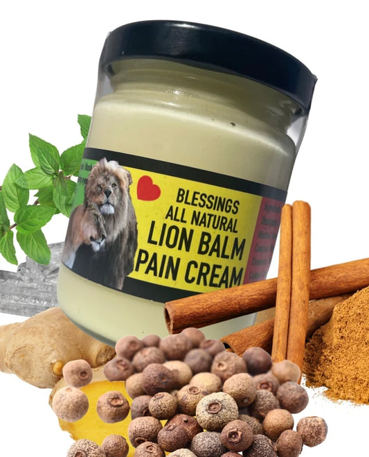 All Natural Lion Balm Pain Cream – Natural Ache & Pain Relief