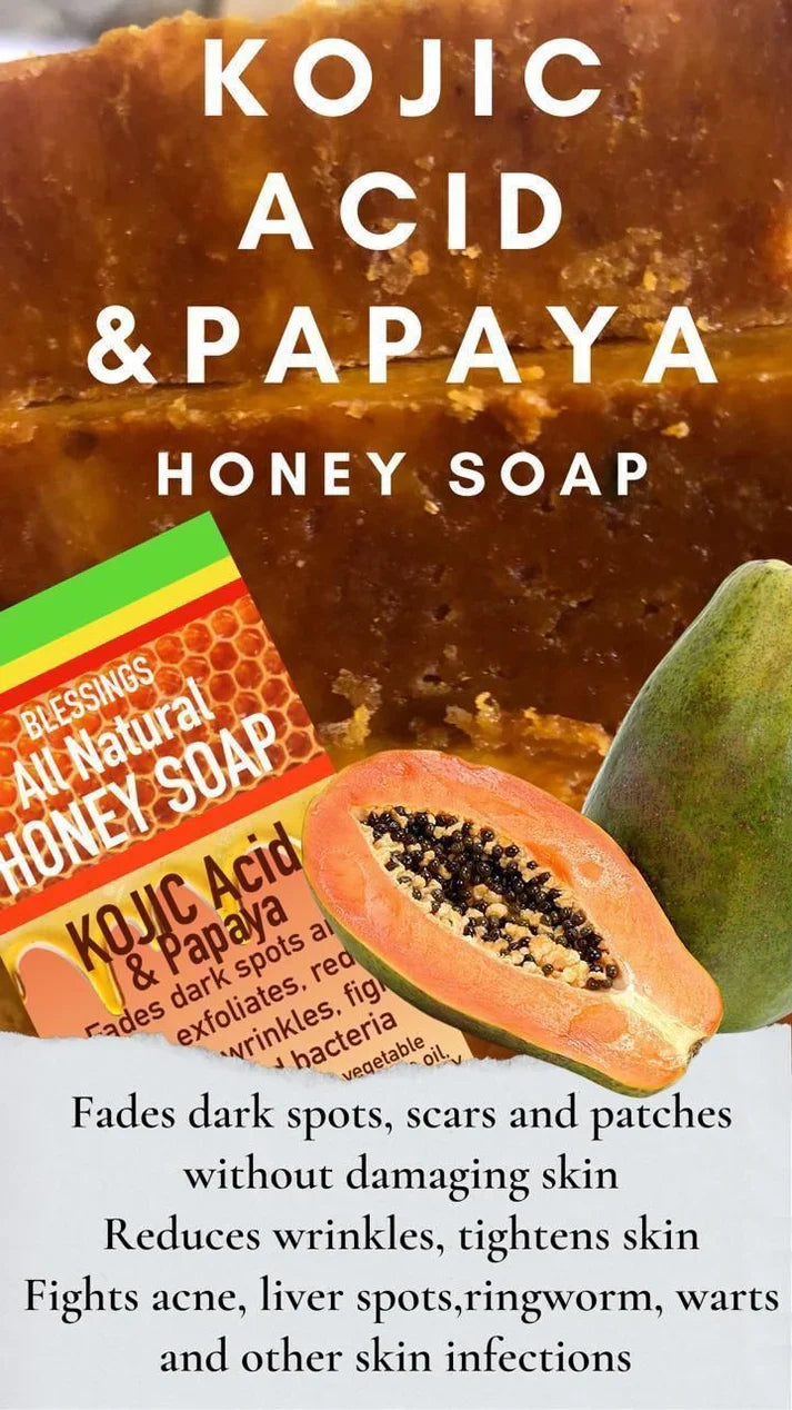 Honey Kojic Papaya Soap Bar