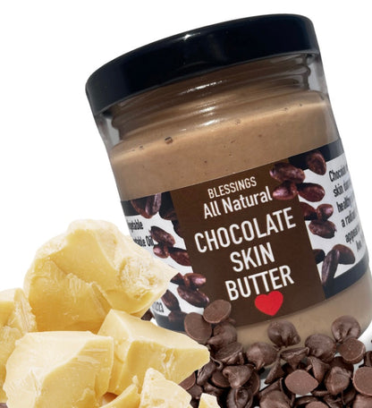 All Natural Chocolate Skin Butter – Repair, Nourish & Restore Youthful Skin