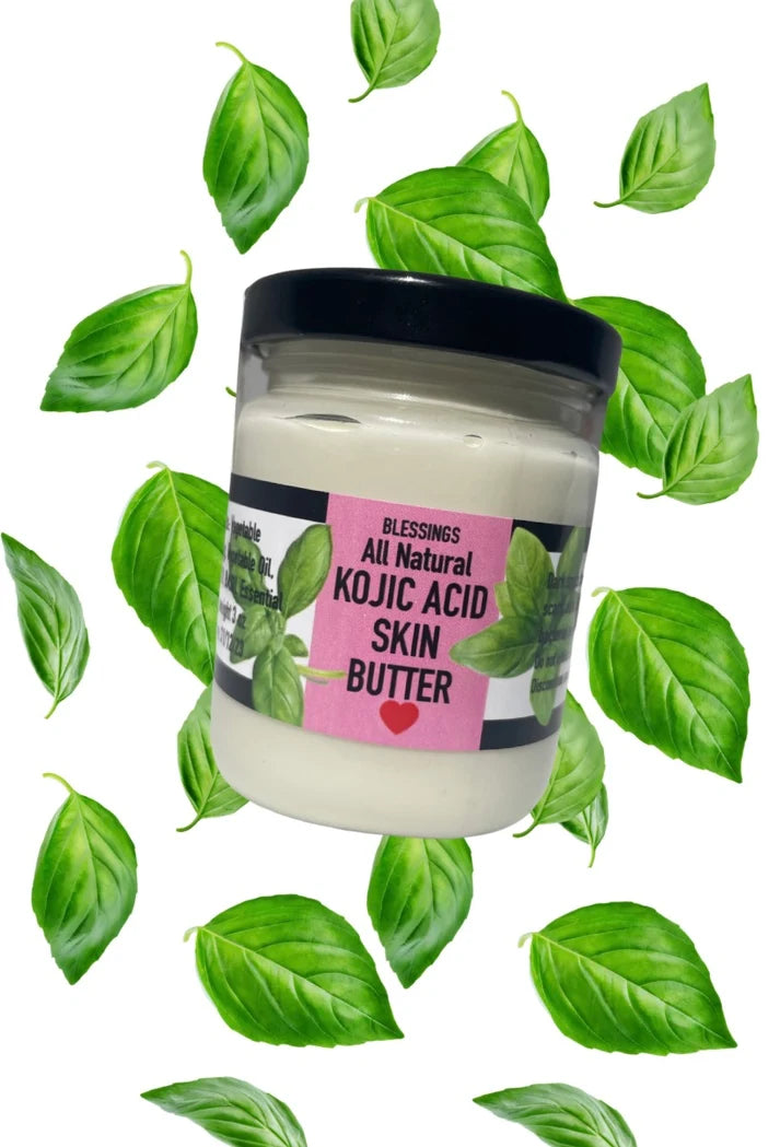All Natural Kojic Acid Skin Butter – Fade Dark Spots & Even Skin Tone