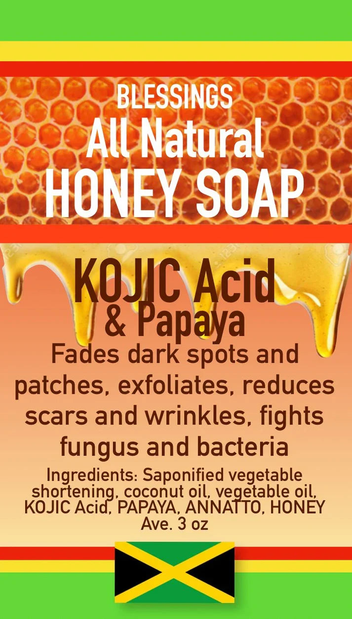 Honey Kojic Papaya Soap Bar