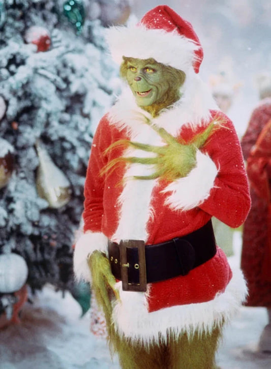 Jim Carrey How the Grinch Stole Christmas Red Coat