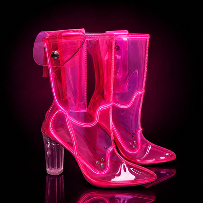 ACASE Rodeo LED Cowboy Boots – Light-Up Glowing LED Boots