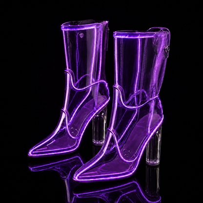 ACASE Rodeo LED Cowboy Boots – Light-Up Glowing LED Boots